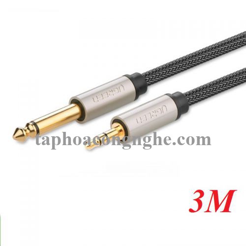 Ugreen 80418 3M 10Gbps màu đen cáp mạng CAT7 siêu mỏng nhỏ 0.38mm NW149 30080418